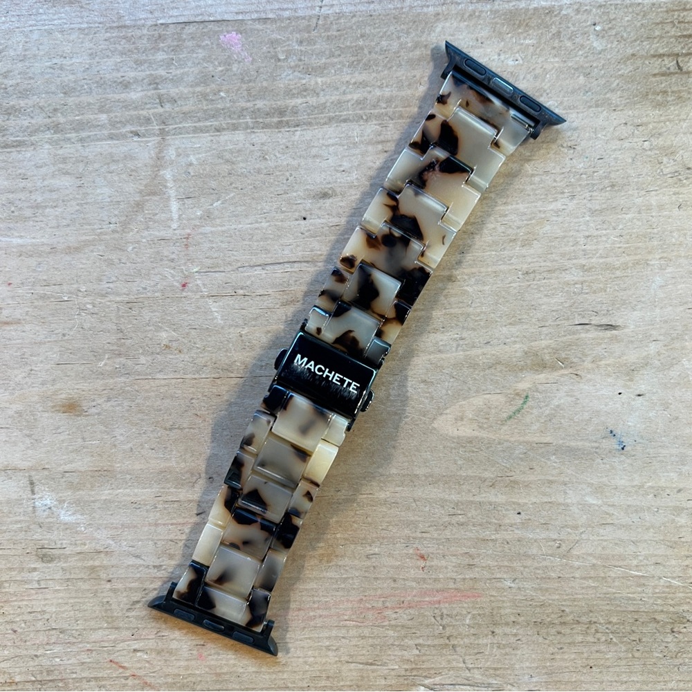 Machete Blonde Tortoise Watch band for Apple Watch